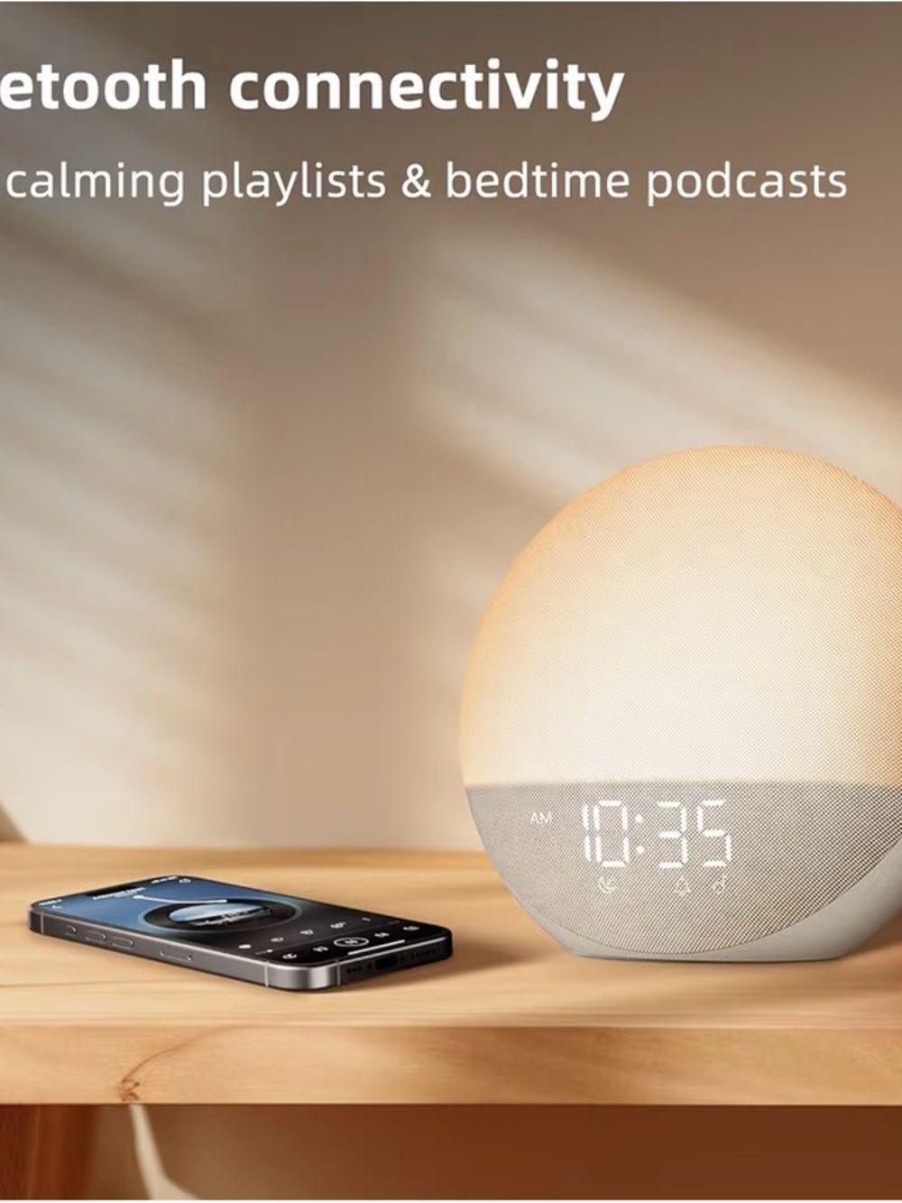 Amazon Sunlight Alarm clock + Bluetooth speaker
